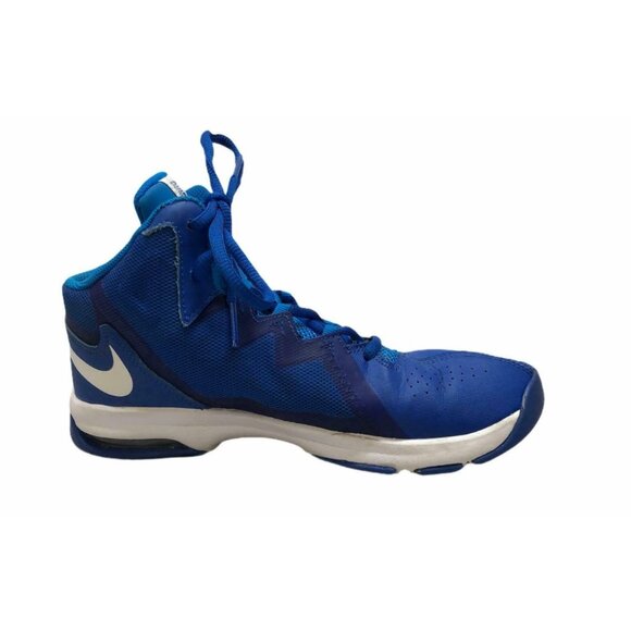 Nike Air Max Stutter Step 2 Youth 5 Blue 653754400 High Tops Basketball Shoes Sn - Picture 6 of 11